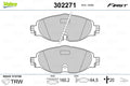 set placute frana,frana disc 302271 VALEO
