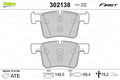 set placute frana,frana disc 302138 VALEO