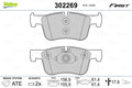 set placute frana,frana disc 302269 VALEO