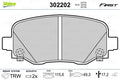 Set placute frana VALEO 302202