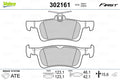 set placute frana,frana disc 302161 VALEO