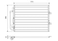 Condensator, climatizare 814061 VALEO