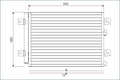 Condensator, climatizare 814077 VALEO