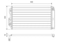 Condensator, climatizare 814191 VALEO