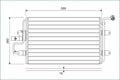 Condensator, climatizare 817244 VALEO