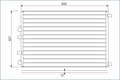 Condensator, climatizare 818002 VALEO