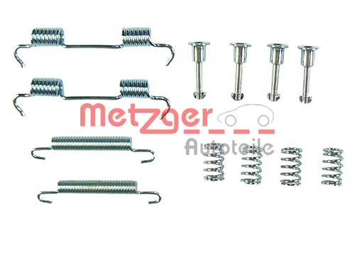 set accesorii, saboti frana parcare 105-0801 METZGER