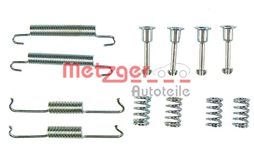 set accesorii, saboti frana parcare 105-0841 METZGER