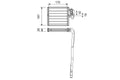Schimbator caldura, incalzire habitaclu 811510 VALEO