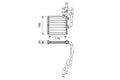 Schimbator caldura, incalzire habitaclu 811511 VALEO