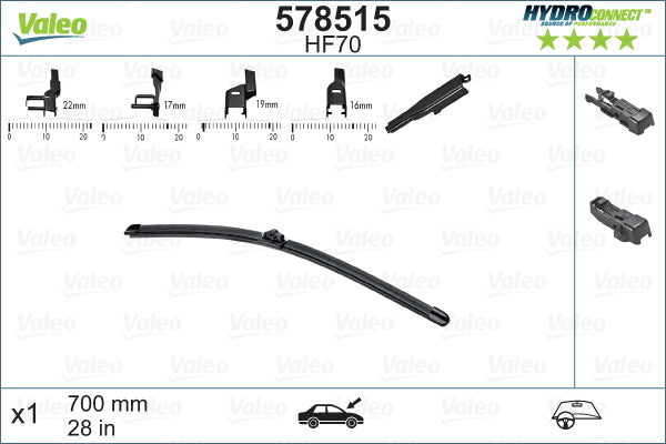 STERGATOR VALEO HYDROCONNECT HF-HR 700 MM