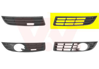Grila ventilatie, bara protectie 5839591 VAN WEZEL