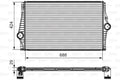 Intercooler, compresor 818280 VALEO