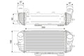 Intercooler, compresor 818538 VALEO