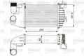 Intercooler, compresor 818627 VALEO