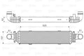Intercooler, compresor 818631 VALEO