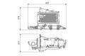 Intercooler, compresor 818685 VALEO