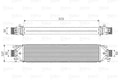 Intercooler, compresor 818824 VALEO