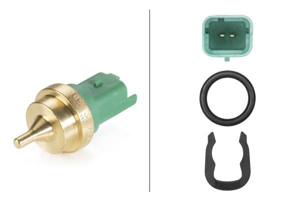 senzor,temperatura lichid de racire 6PT 009 309-221 HELLA