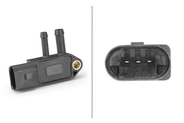 Senzor, presiune gaze evacuare 6PP 009 409-241 HELLA
