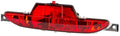 Lumina de ceata spate 2NE 010 830-011 HELLA