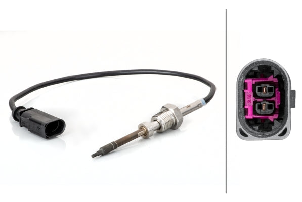 Senzor temperatura gaze evacuare HELLA 6PT 014 494-481