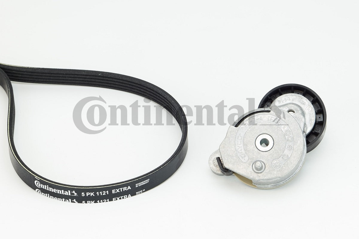 Set curea transmisie cu caneluri 5PK1121 EXTRA K1 CONTINENTAL CTAM