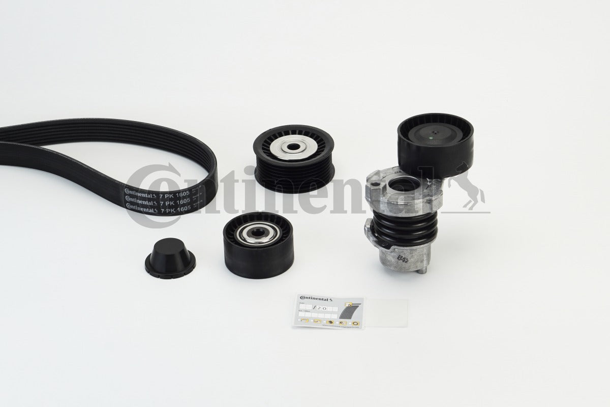 Set curea transmisie CONTINENTAL CTAM 7PK1605K1