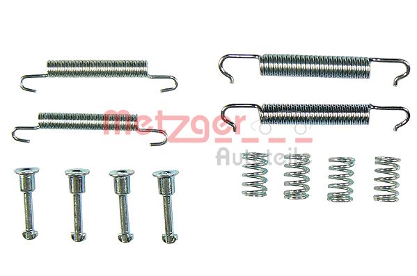 set accesorii, saboti frana parcare 105-0621 METZGER