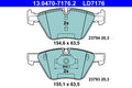 set placute frana,frana disc 13.0470-7176.2 ATE