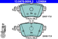 set placute frana,frana disc 13.0470-9004.2 ATE