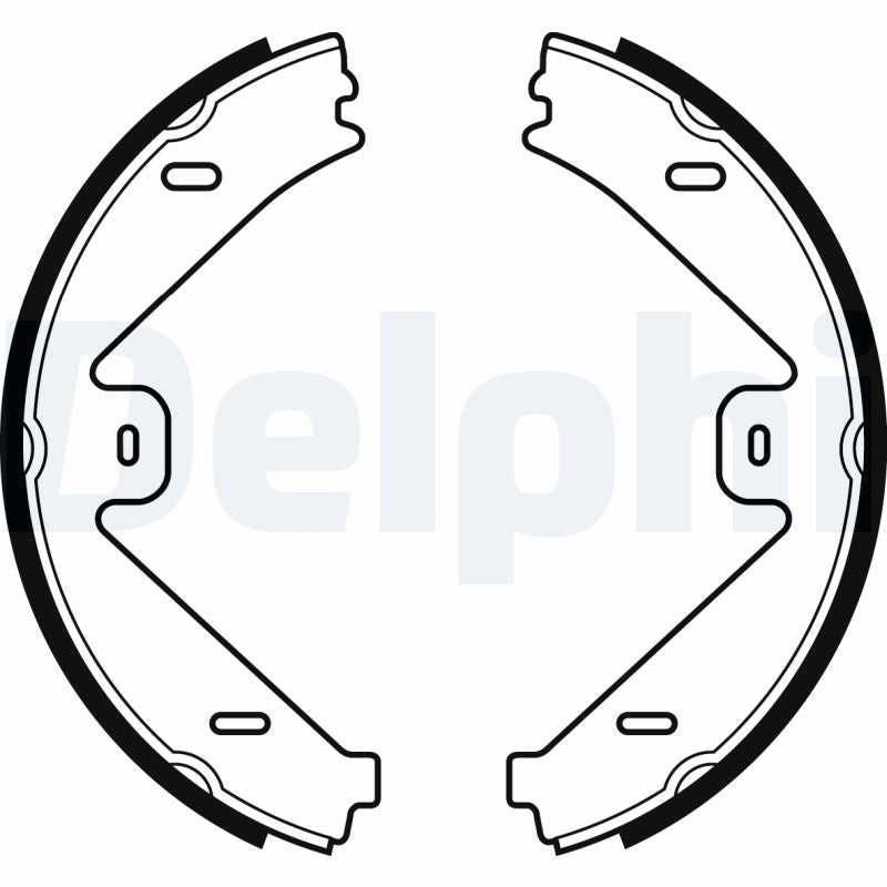 Set saboti frana, frana de mana LS2036 DELPHI