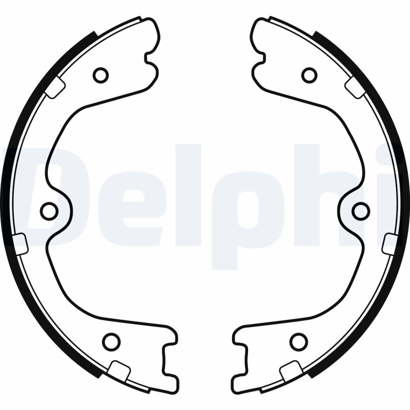 Set saboti frana, frana de mana LS2037 DELPHI