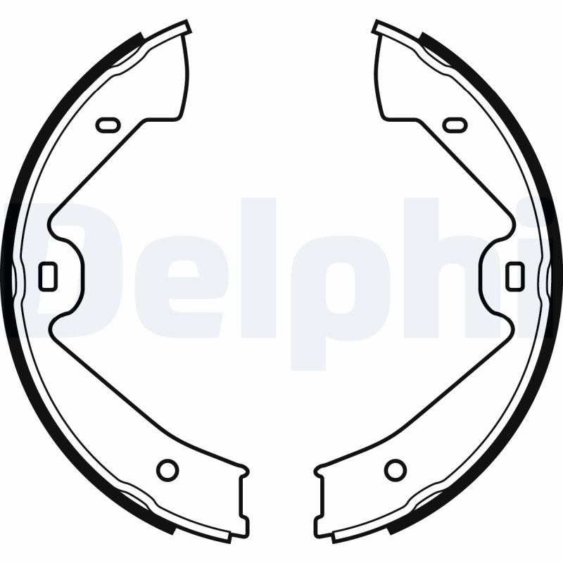 Set saboti frana, frana de mana LS2070 DELPHI