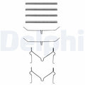 Set accesorii, placute frana LX0182 DELPHI