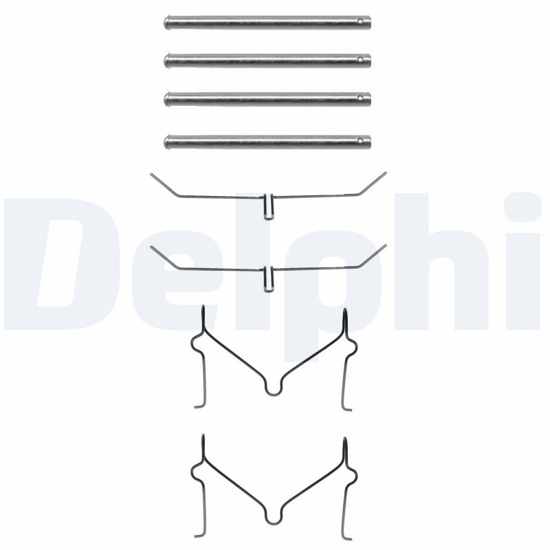 Set accesorii, placute frana LX0182 DELPHI