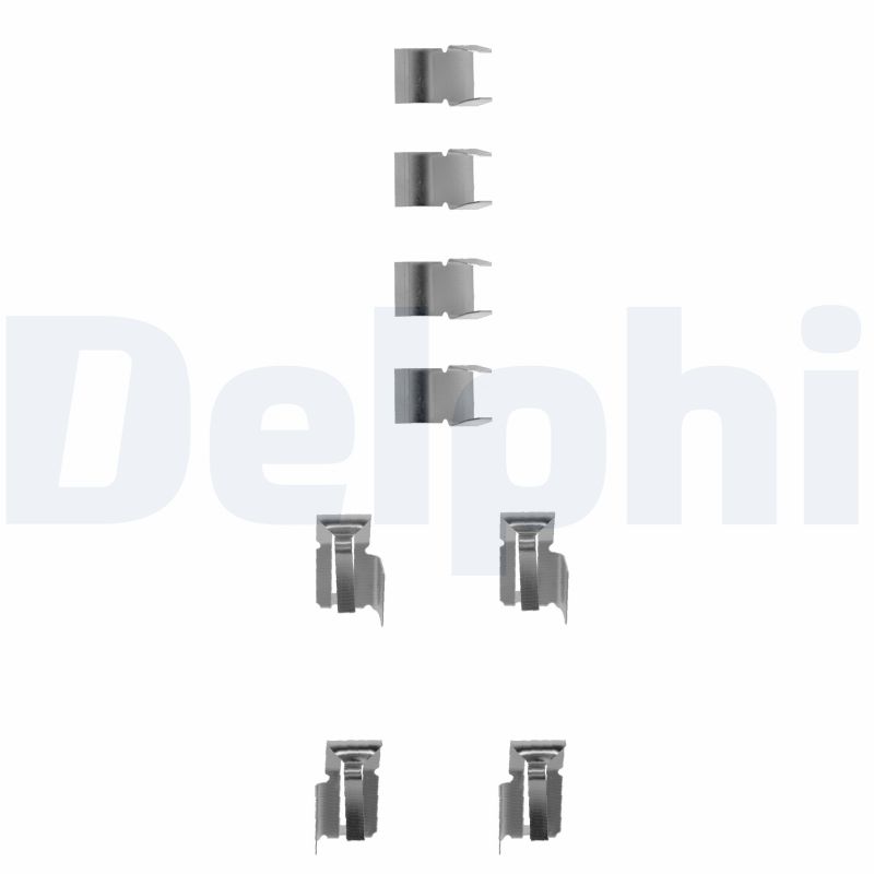 Set accesorii, placute frana LX0183 DELPHI
