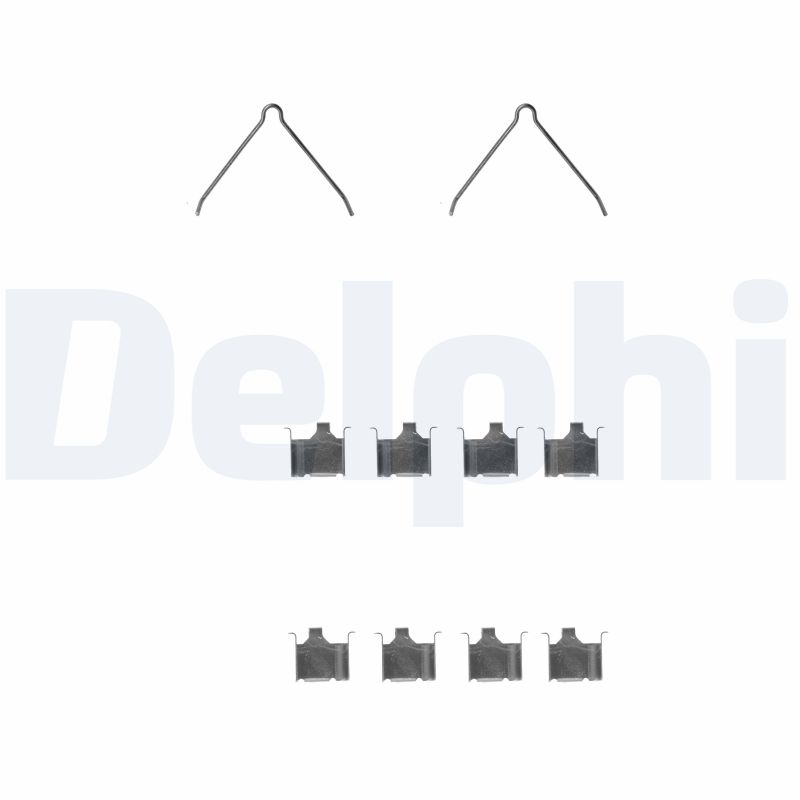 Set accesorii, placute frana LX0229 DELPHI
