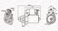 starter 063721075010 MAGNETI MARELLI