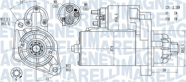 starter 063721378010 MAGNETI MARELLI