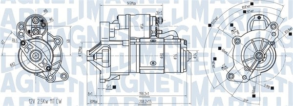 Electromotor MAGNETI MARELLI 063721416010