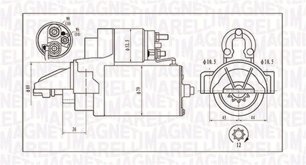 starter 063721421010 MAGNETI MARELLI