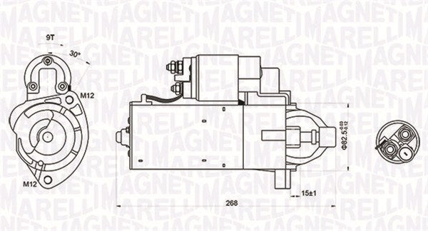 starter 063721423010 MAGNETI MARELLI