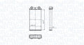 Schimbator caldura, incalzire habitaclu 350218439000 MAGNETI MARELLI