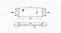 Intercooler, compresor 351319204010 MAGNETI MARELLI