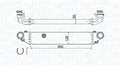 Intercooler MAGNETI MARELLI 351319204280