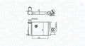 Intercooler, compresor 351319205390 MAGNETI MARELLI
