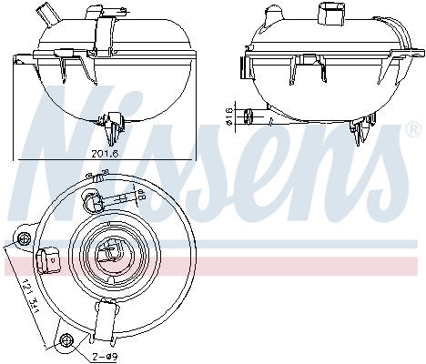 Vas expansiune NISSENS 996130