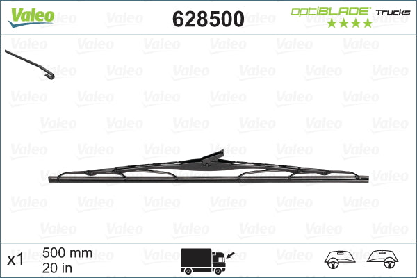 lamela stergator 628500 VALEO