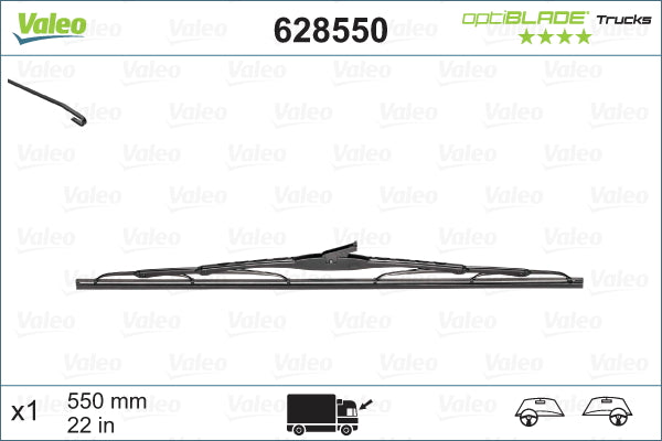 STERGATOR VALEO OPTIBLADE TRUCK 550 MM